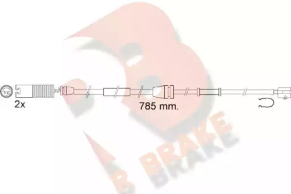 Контакт (R BRAKE: 610536RB)